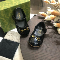 Horsebit Patent Leather Ballet Flats