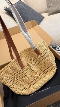 Panier Small Raffia Bucket Bag