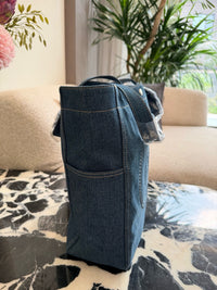 Large Cabas Denim Tote