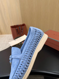 Suede Loafers
