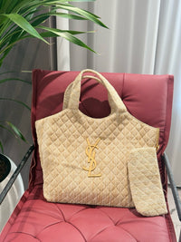 Icare Maxi Shopping Bag Beige