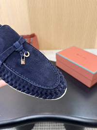 Suede Loafers