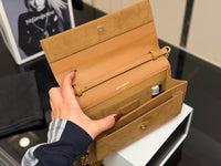 Kate Suede Shoulder Bag