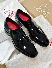 Chambeliss Patent Leather Derby Shoes