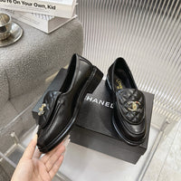 Quilted Leather Loafers