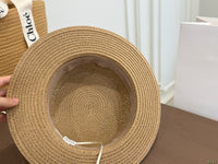 Woven Beach Tote Bag & Hat Set