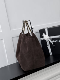 26C Suede Shopping Tote
