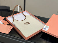 Canvas Leather Ivy Tote Bag