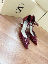 Signature D'Orsay Patent Leather Pumps