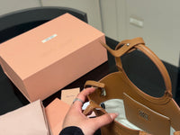 Ivy Leather Top Handle Bag