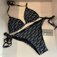 All-over Logo Triangle Bikini Set