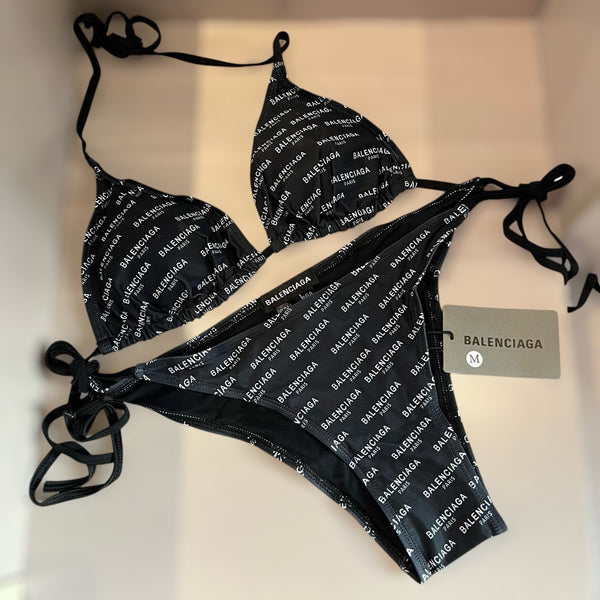 All-over Logo Triangle Bikini Set