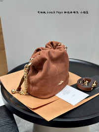 Faye Drawstring Bucket Bag