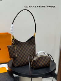 Monogram 3in1 Loop Hobo Bag Set