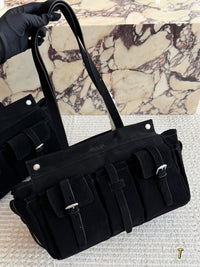 Suede Route Tote