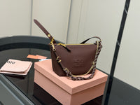 Nappa Leather Pouch Bag