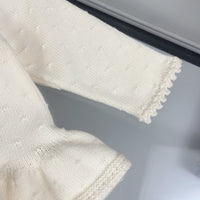 Knit Peplum Cardigan