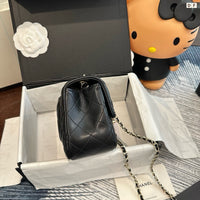 Mini Flap Bag with Lucky Ball Chain