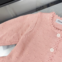 Knit Peplum Cardigan