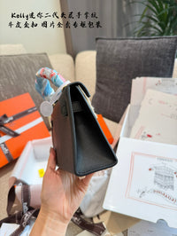 Mini Kelly 20 Style Noir Epsom Leather