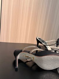 Caovilla Satin Sandals
