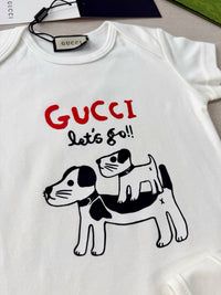 Puppy Bodysuit & Bib Set