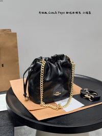 Faye Drawstring Bucket Bag
