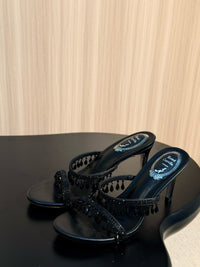 Caovilla Chandelier Heeled Mules