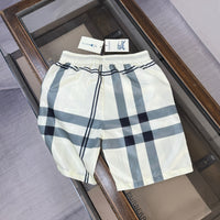 Check Print Swim Shorts