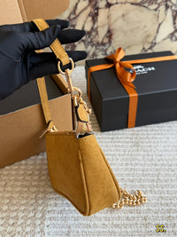 Teri Suede Mini Crossbody Bag