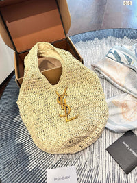 Raffia Tote Bag
