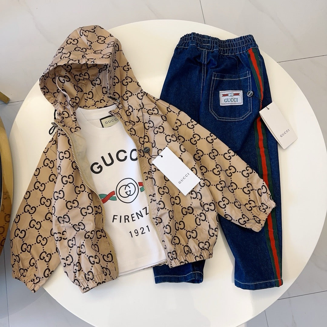 Supreme Hooded Jacket & Joggers Set