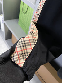 Check-Stripe Slim Sweatpants