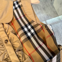 Vintage Check Sleeveless Shirt Dress