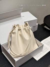 Small Crystal Pouch in Lambskin