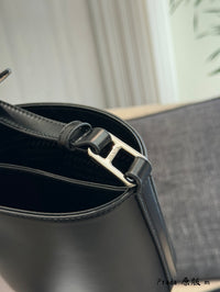 Leather Bucket Bag