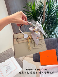 Mini Kelly Bag Craie Epsom Leather