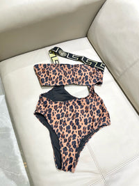 Logo One Piece Swimsuit