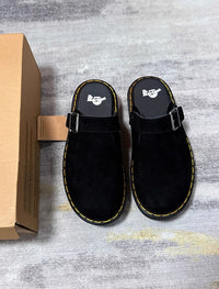 Suede Slingback Mule