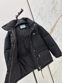 26S Re-Nylon Hooded Down Jacket