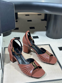 26S Babylone Leather Mules