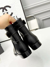 26B Ankle Leather Boots