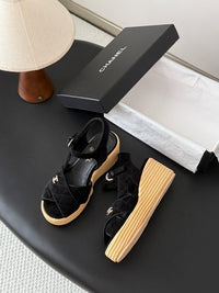 26S Wedge Espadrille Sandals