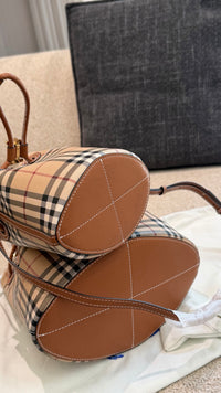 Check Bucket Bag
