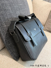 Leather Messenger Bag