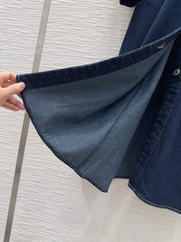 26S Denim Midi Dress