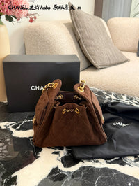 Suede Hobo Bag