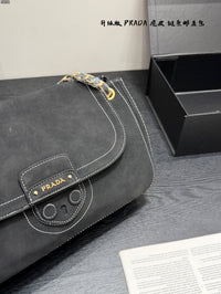 Suede Shoulder Bag