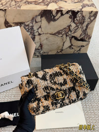 Leopard Mini Flap Bag