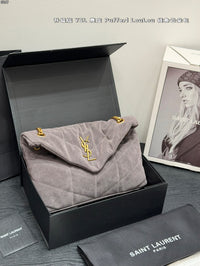 Suede Loulou Shoulder Bag